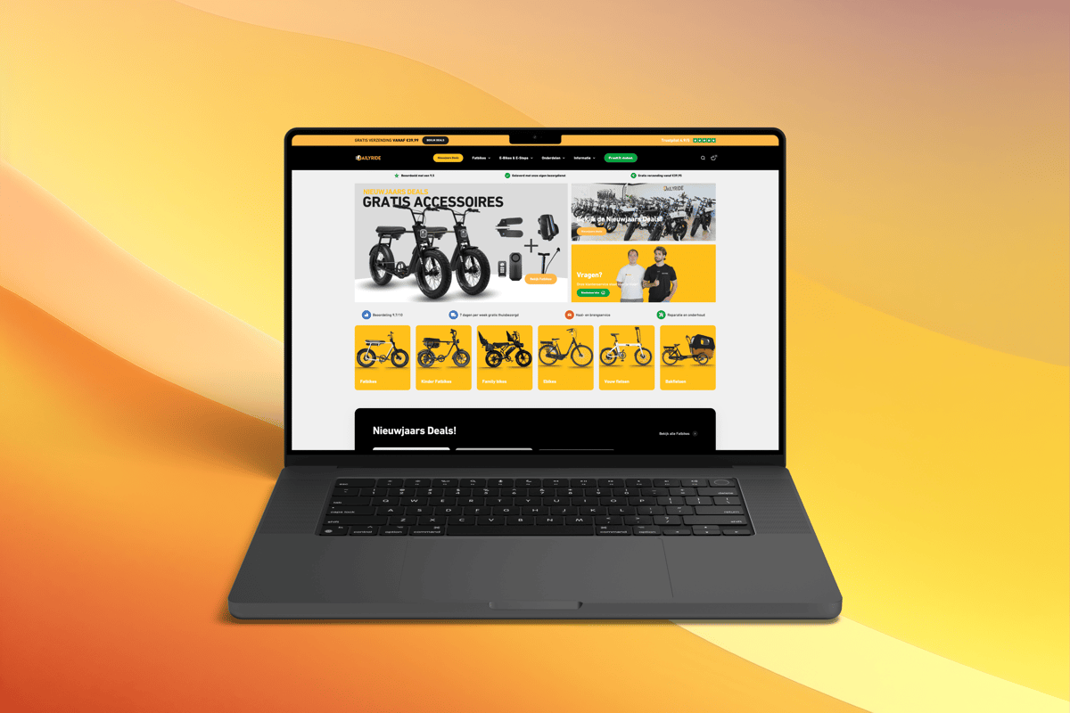 Dailyride Shopify storefront — E-Bikes
